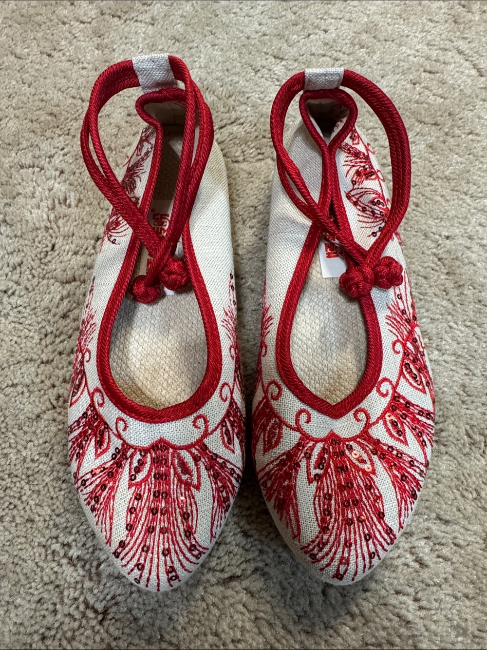Chinese embroidered shoes